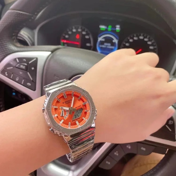 [DX66-1] Watch Men's Watch Sports Watch Calendar Men's Student Watch Steel Band Watch Waterproof image 6