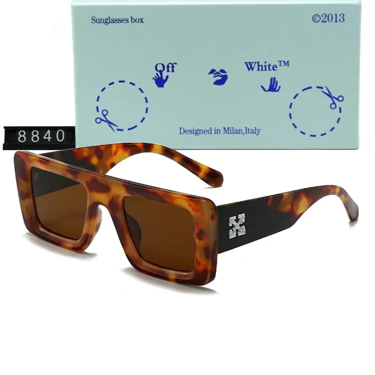 [DX34-2] High-end summer sunglasses with big face and slimming effect (8840) image 3