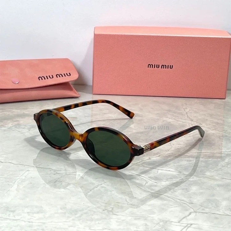 New same style sunglasses retro sunglasses UV oval sun protection image 3