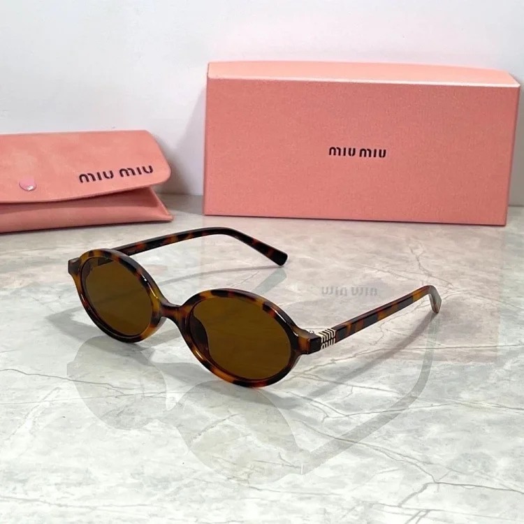 New same style sunglasses retro sunglasses UV oval sun protection image 6