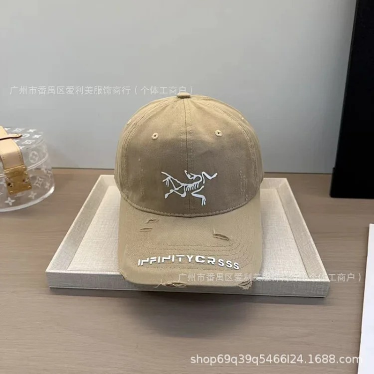Embroidered Korean Letters Baseball Cap Couple Face Revealing Small Peaked Hat Men and Women Same Style Soft Top Sun Hat Hat Wholesale image 11